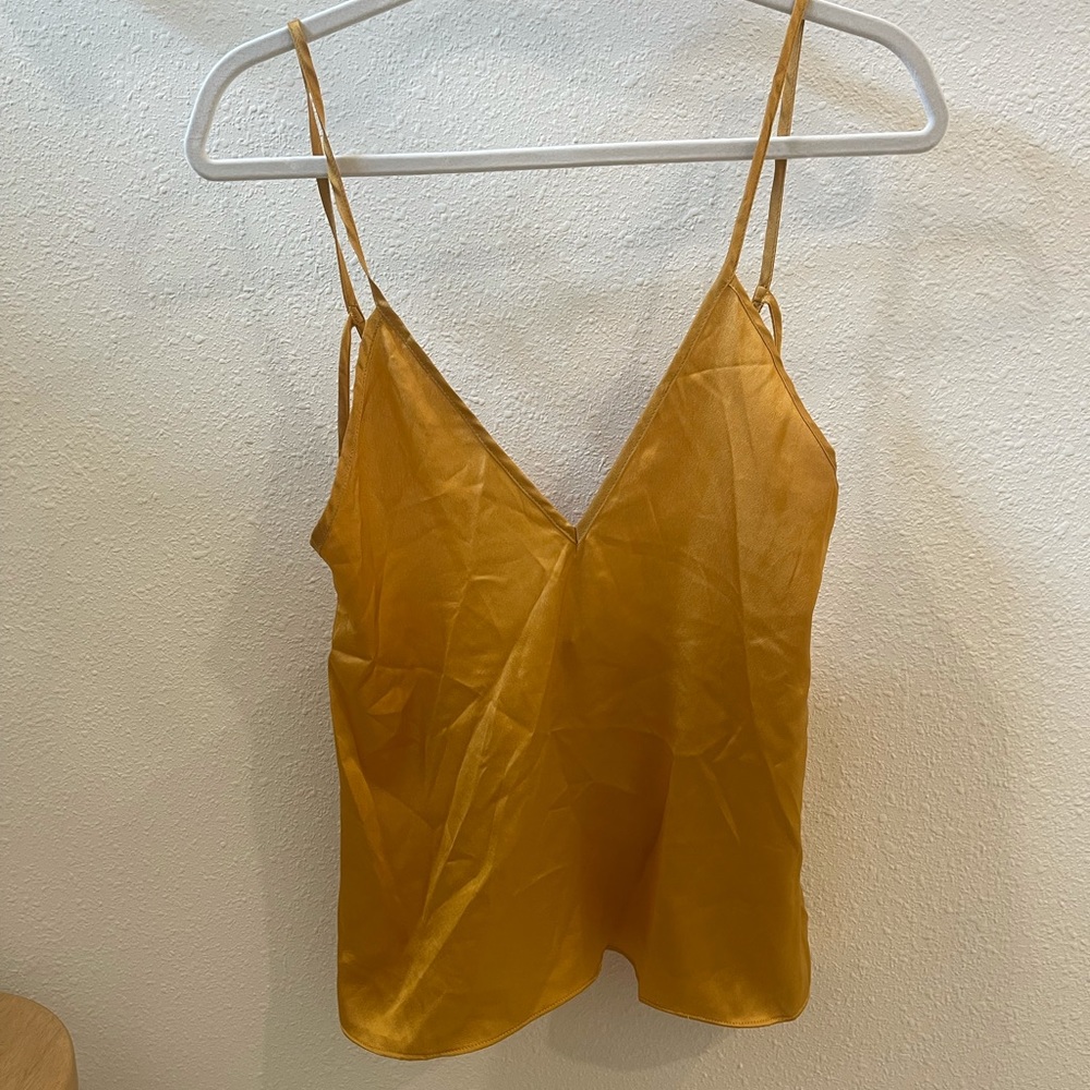 Silky Gold Sabo Skirt Tank